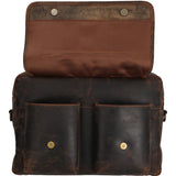 Maletin Cuero Hombre Oh Prost Bag Café Rockford