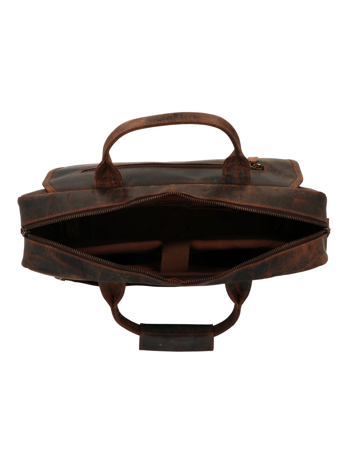 Maletin Cuero Hombre Oh Prost Bag Café Rockford