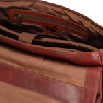 Maletin Cuero Hombre Cl Stewart Bag Café Rockford