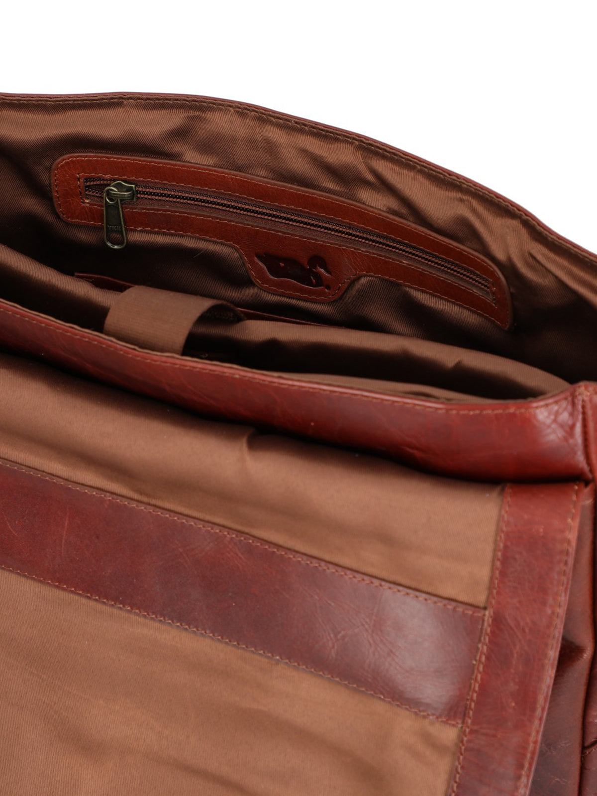 Maletin Cuero Hombre Cl Stewart Bag Café Rockford