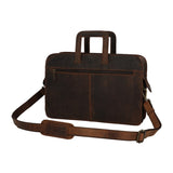 Maletin Cuero Hombre Oh Norris Bag Café Rockford