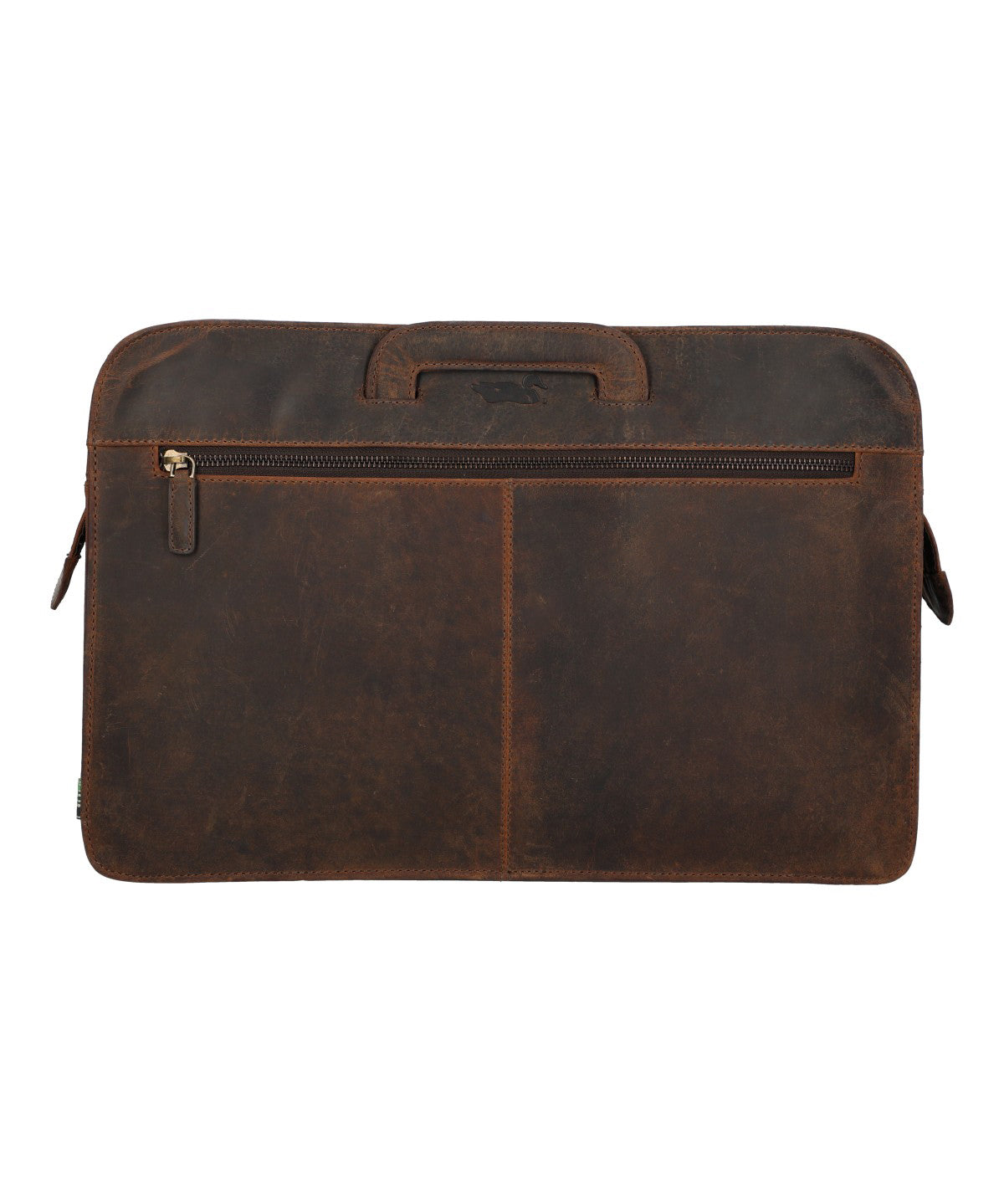 Maletin Cuero Hombre Oh Norris Bag Café Rockford