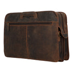 Maletin Cuero Hombre Oh Norris Bag Café Rockford