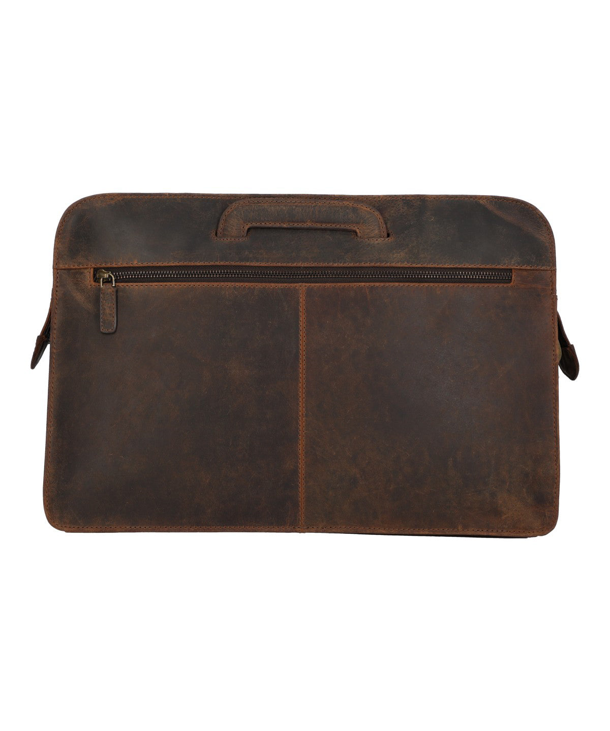 Maletin Cuero Hombre Oh Norris Bag Café Rockford