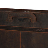 Maletin Cuero Hombre Oh Norris Bag Café Rockford