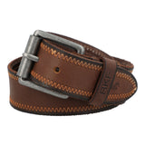 Cinturon Cuero Hombre Rf Festa Café Rockford