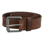 Cinturon Cuero Hombre Rf Festa Café Rockford