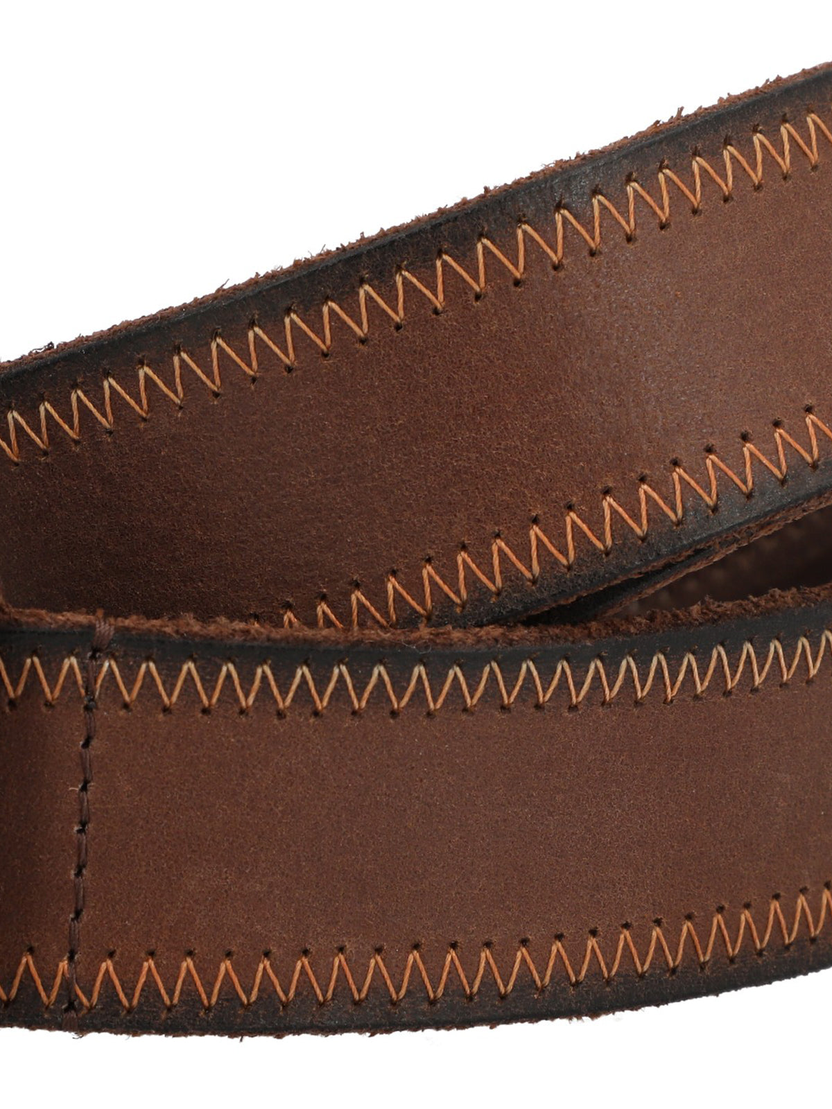 Cinturon Cuero Hombre Rf Festa Café Rockford