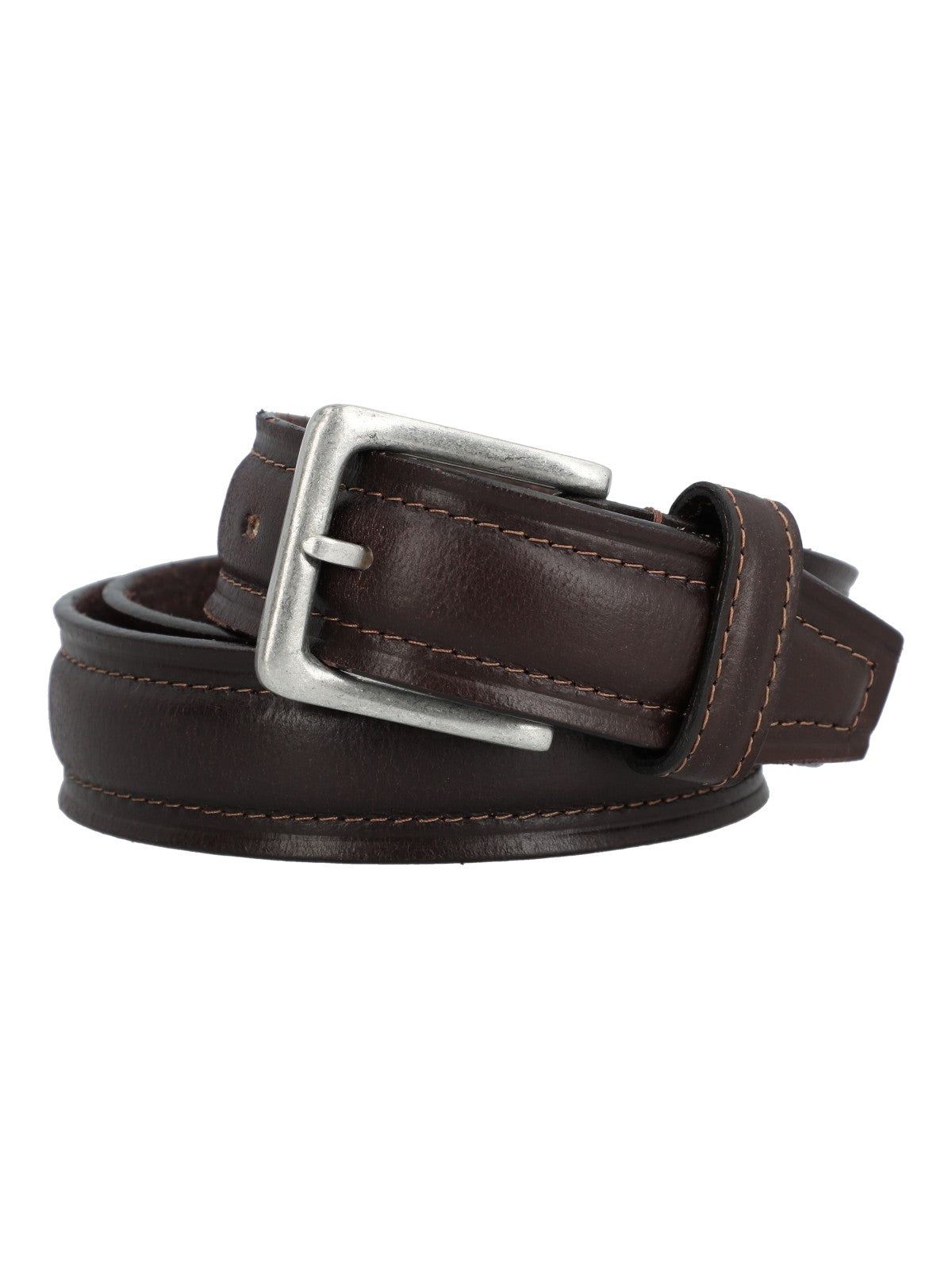 Cinturon Cuero Hombre Rf Fanti Café Rockford