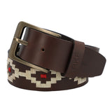 Cinturon Cuero Hombre Rf Fusi Café Rockford