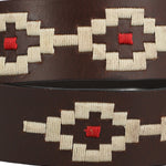 Cinturon Cuero Hombre Rf Fusi Café Rockford