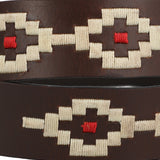 Cinturon Cuero Hombre Rf Fusi Café Rockford