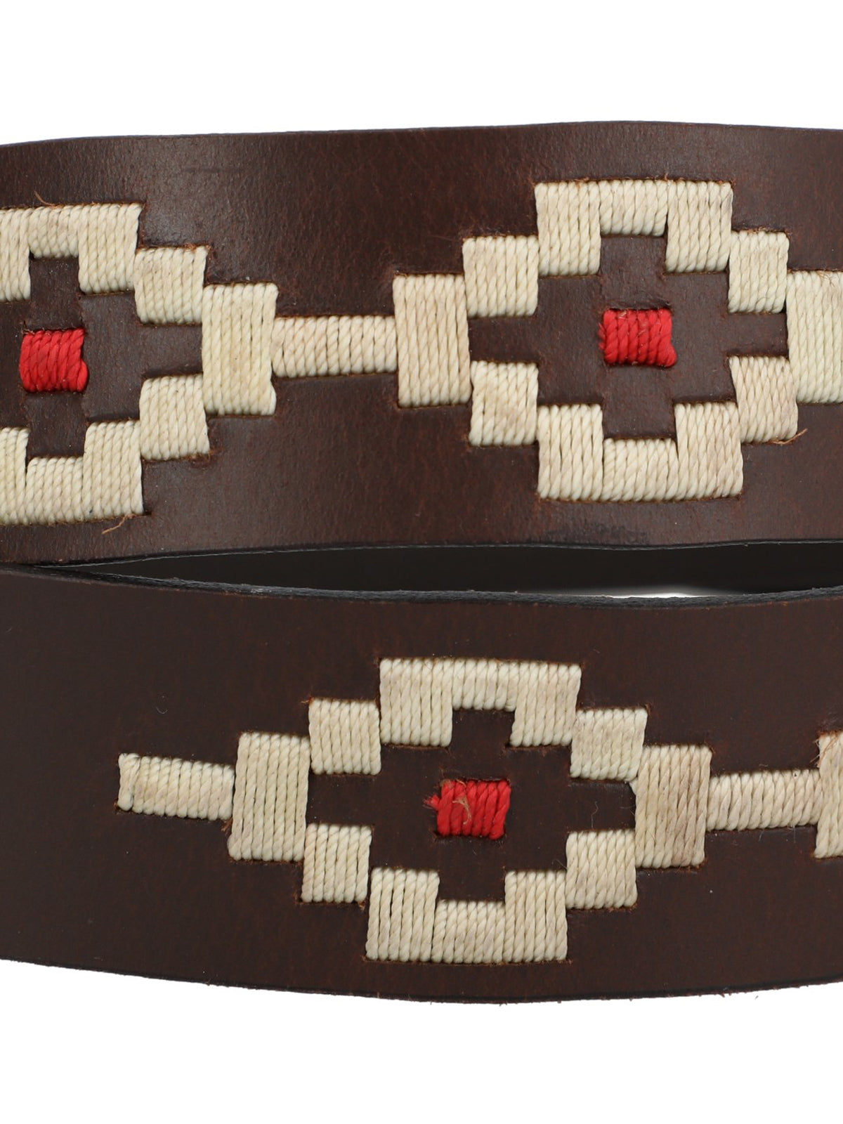 Cinturon Cuero Hombre Rf Fusi Café Rockford