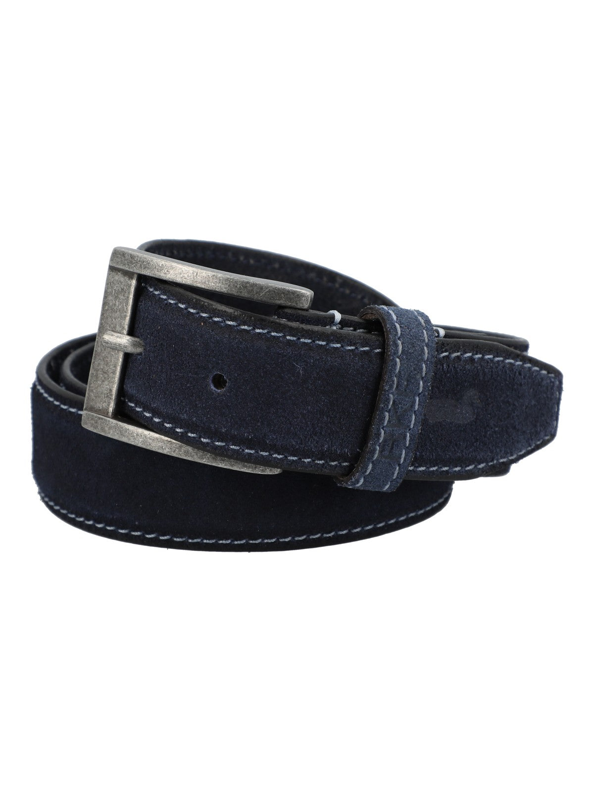 Cinturon Cuero Hombre Rf Filippi Azul Rockford