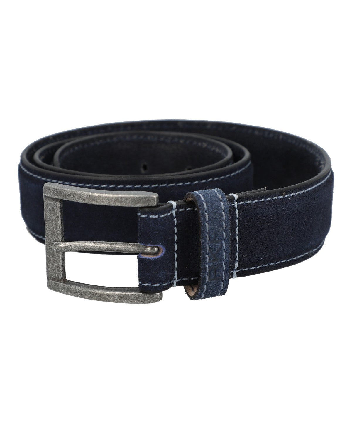 Cinturon Cuero Hombre Rf Filippi Azul Rockford