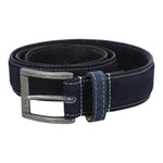 Cinturon Cuero Hombre Rf Filippi Azul Rockford