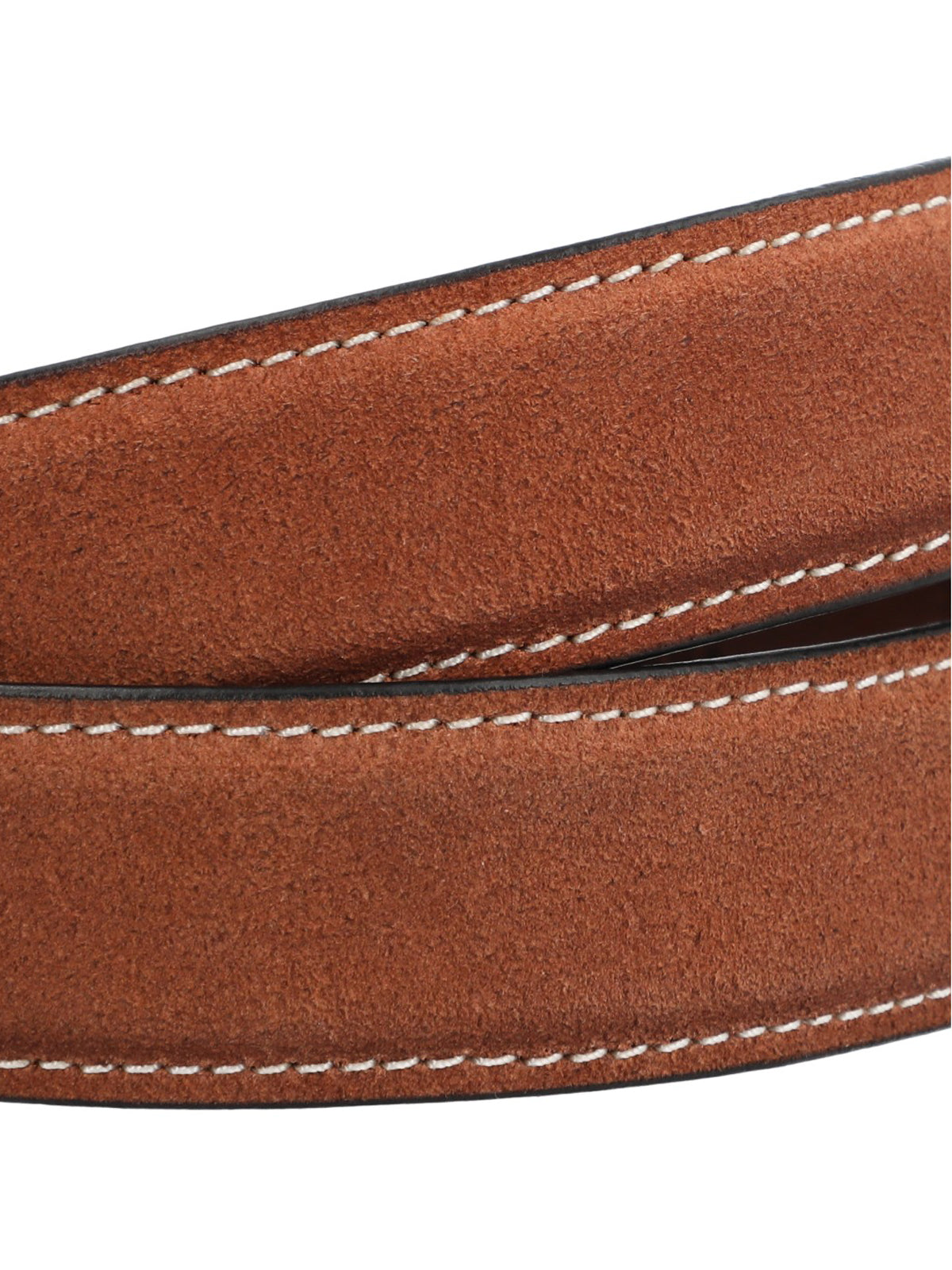 Cinturon Cuero Hombre Rf Filippi Café Rockford