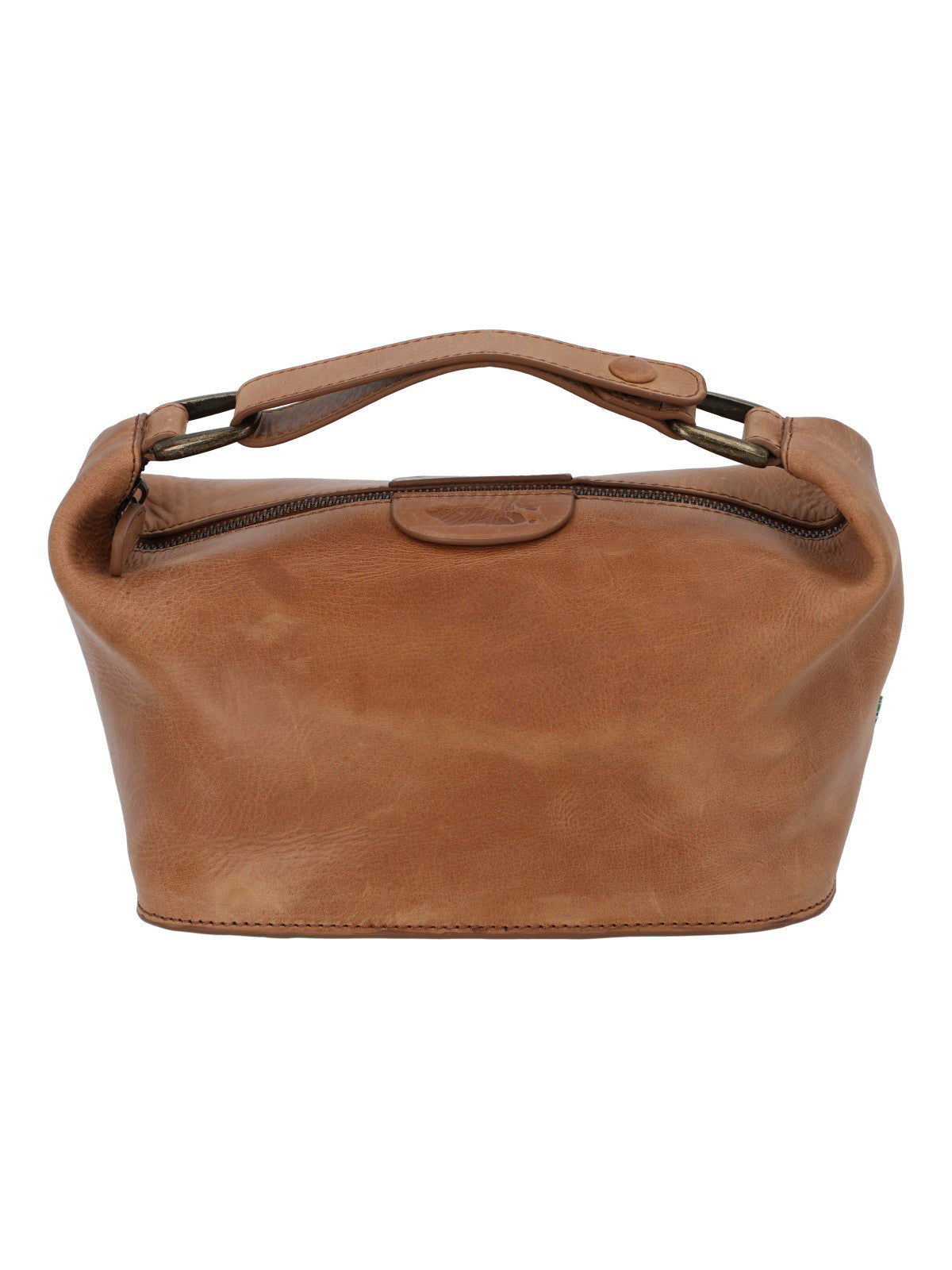 Necessaire Cuero Hombre Fd Toiletry Bag Café Rockford