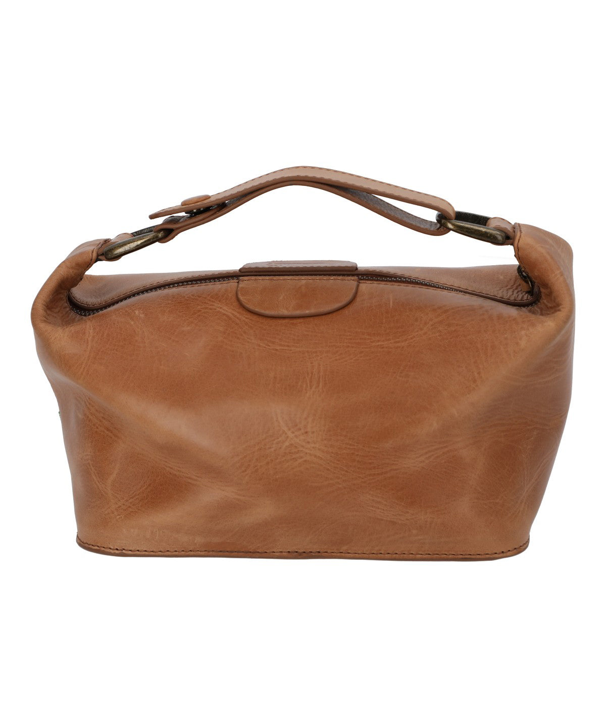 Necessaire Cuero Hombre Fd Toiletry Bag Café Rockford