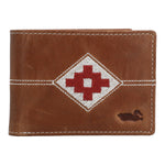 Billetera Cuero Hombre Fd Fangio Volante Café Rockford