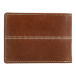 Billetera Cuero Hombre Fd Fangio Volante Café Rockford