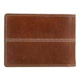 Billetera Cuero Hombre Fd Fangio Volante Café Rockford