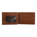 Billetera Cuero Hombre Fd Fangio Volante Café Rockford