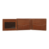 Billetera Cuero Hombre Fd Fangio Volante Café Rockford