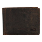 Billetera Cuero Hombre Oh Sainz Simple Café Rockford