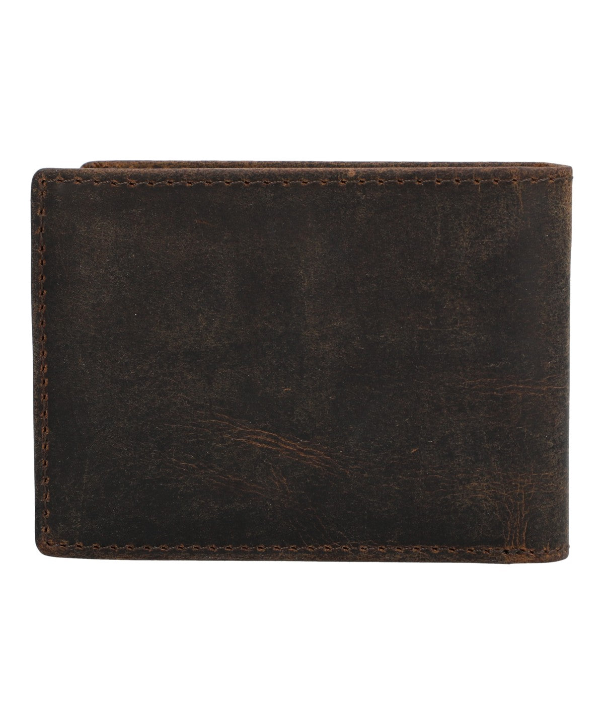 Billetera Cuero Hombre Oh Sainz Simple Café Rockford