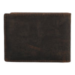 Billetera Cuero Hombre Oh Sainz Simple Café Rockford