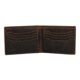 Billetera Cuero Hombre Oh Sainz Simple Café Rockford