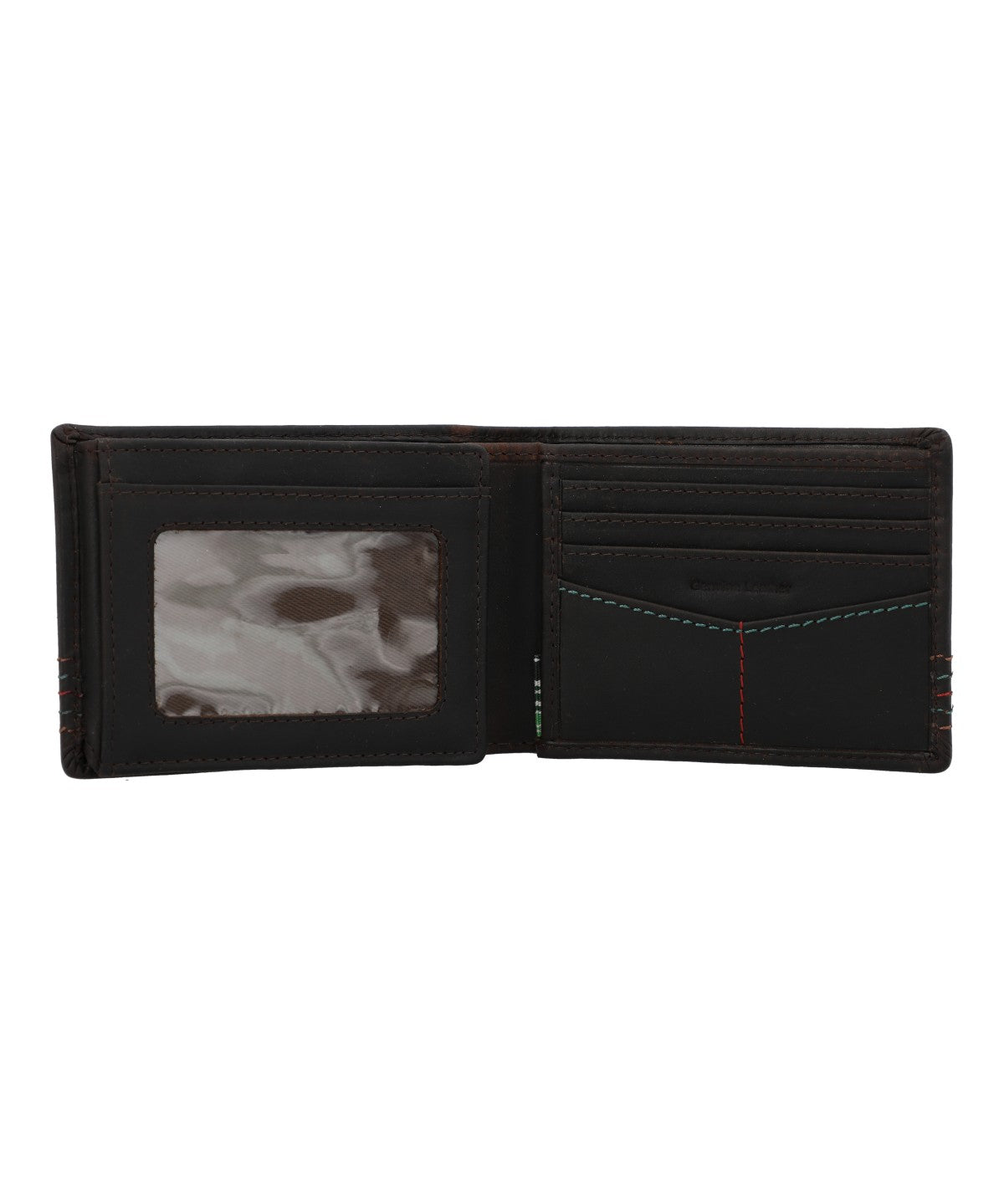Billetera Cuero Hombre Tc Wolff Volante Café Rockford