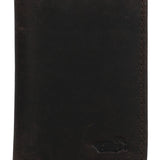 Billetera Cuero Hombre Ks Russell Bifold Café Rockford