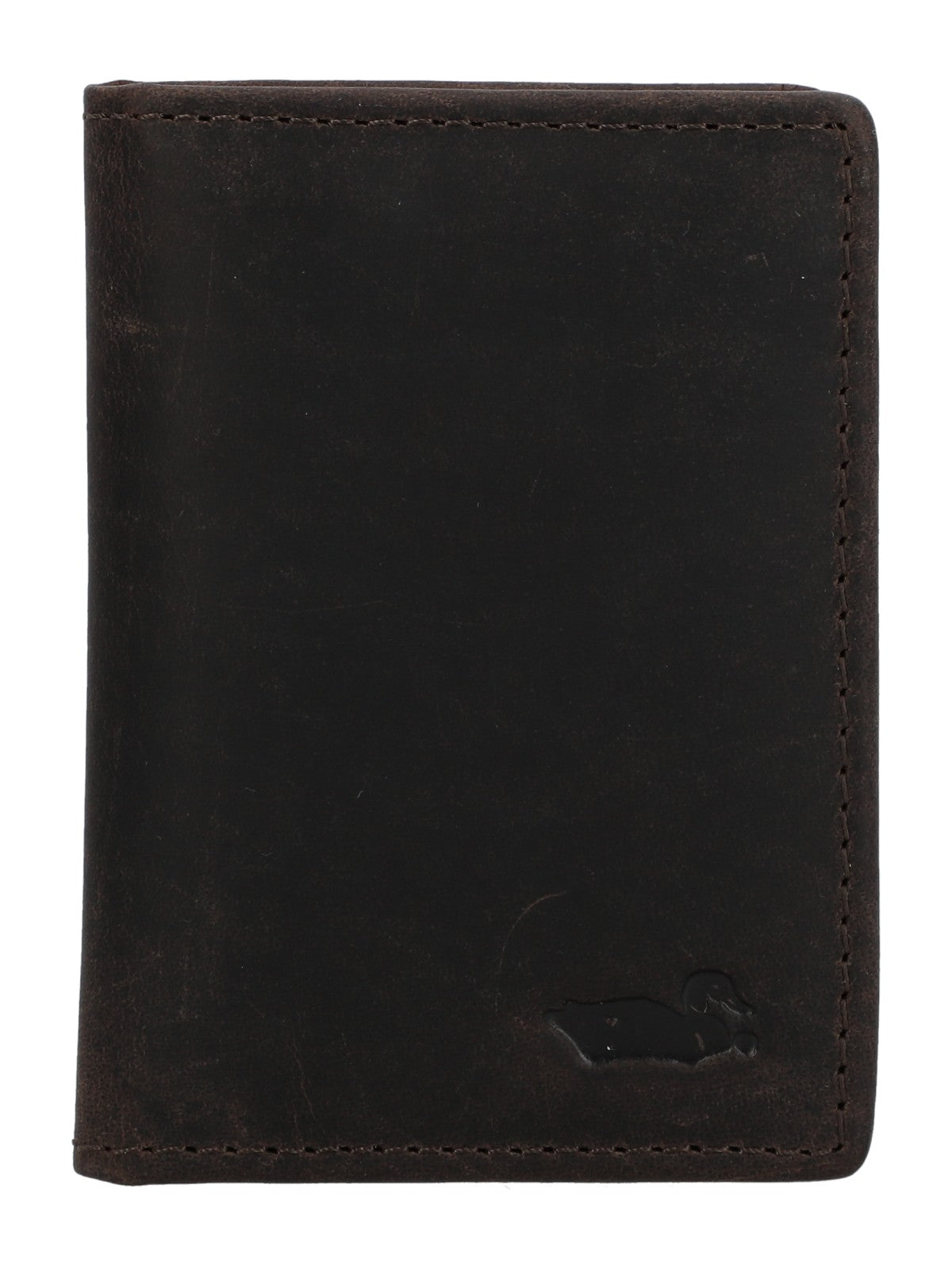 Billetera Cuero Hombre Ks Russell Bifold Café Rockford