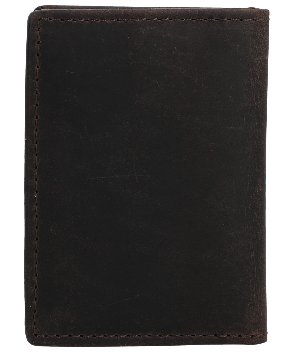 Billetera Cuero Hombre Ks Russell Bifold Café Rockford