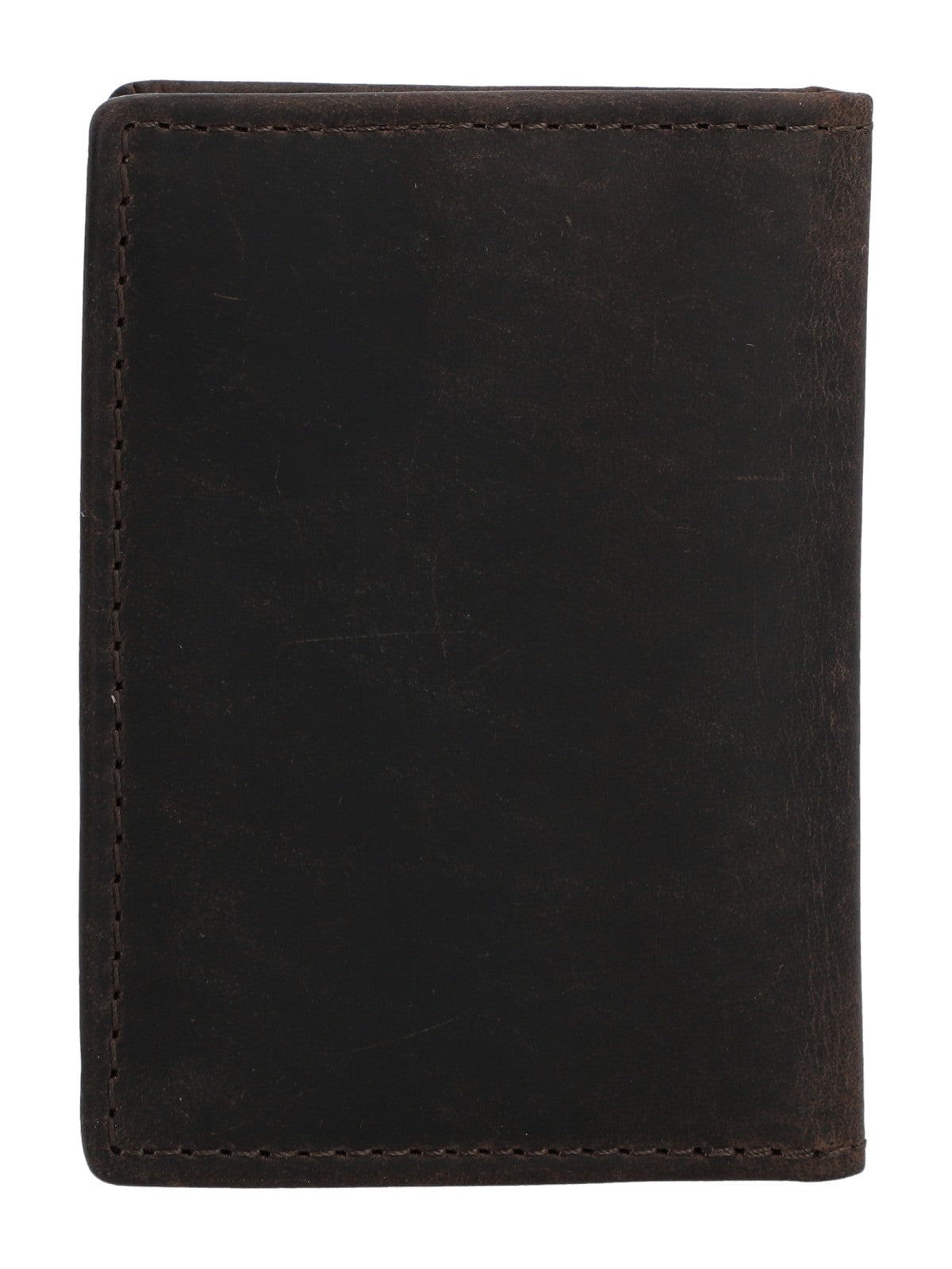 Billetera Cuero Hombre Ks Russell Bifold Café Rockford