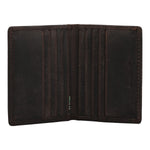 Billetera Cuero Hombre Ks Russell Bifold Café Rockford