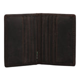 Billetera Cuero Hombre Ks Russell Bifold Café Rockford