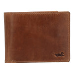 Billetera Cuero Hombre Fd Gasly Volante Café Rockford