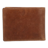 Billetera Cuero Hombre Fd Gasly Volante Café Rockford