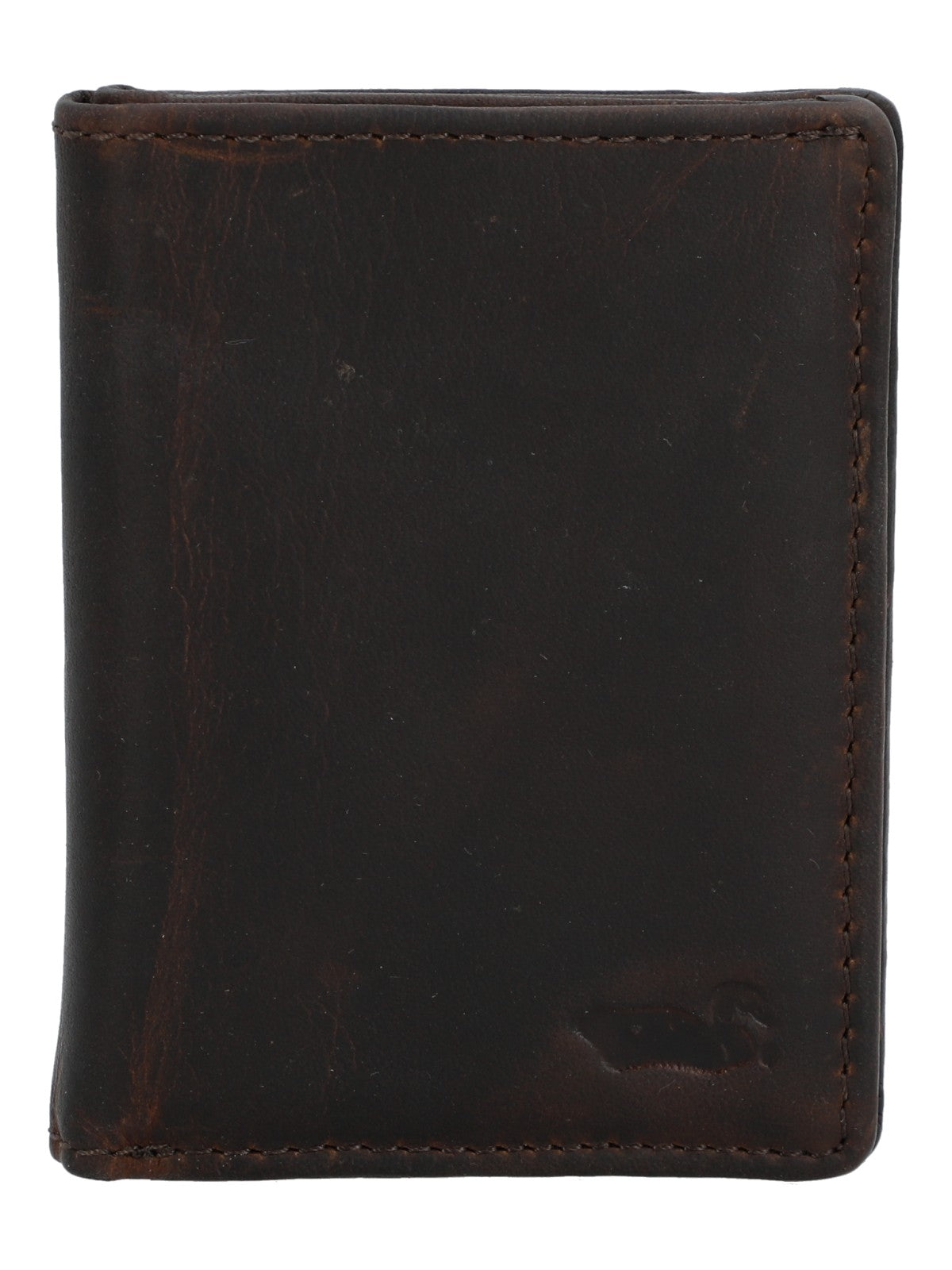 Billetera Cuero Hombre Tc Card Magnet Café Rockford