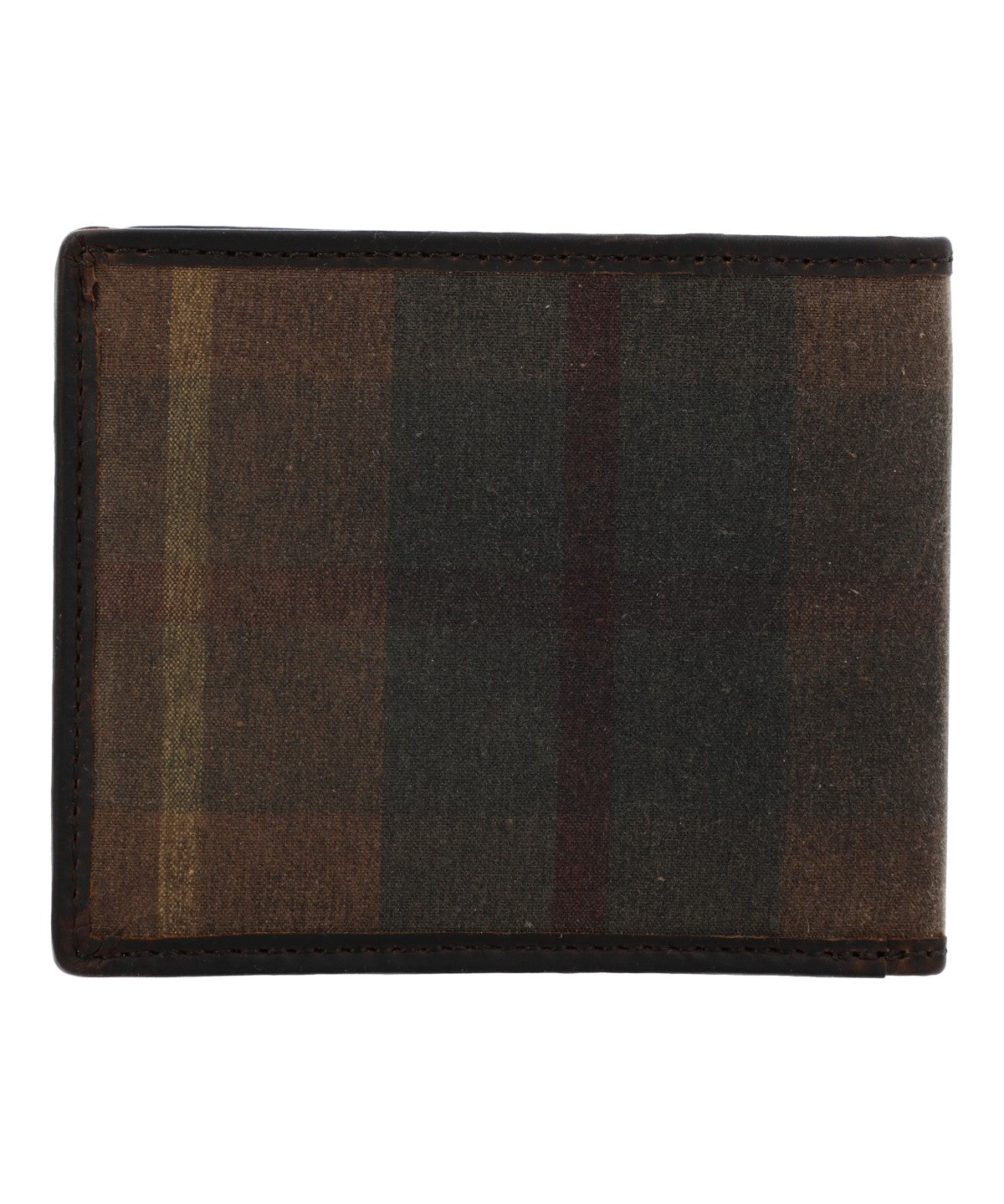 Billetera Canvas Engasado Inglés Y Cuero Hombre Uk Windsor Wallet Café Rockford