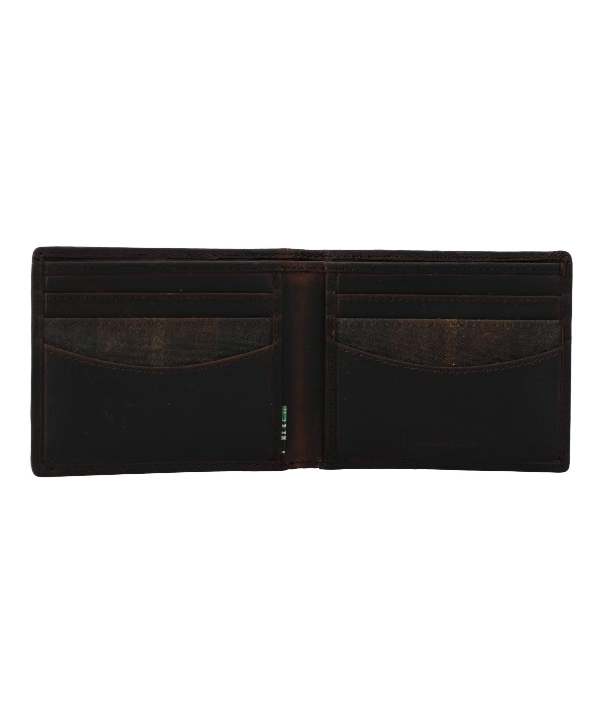 Billetera Canvas Engasado Inglés Y Cuero Hombre Uk Windsor Wallet Café Rockford