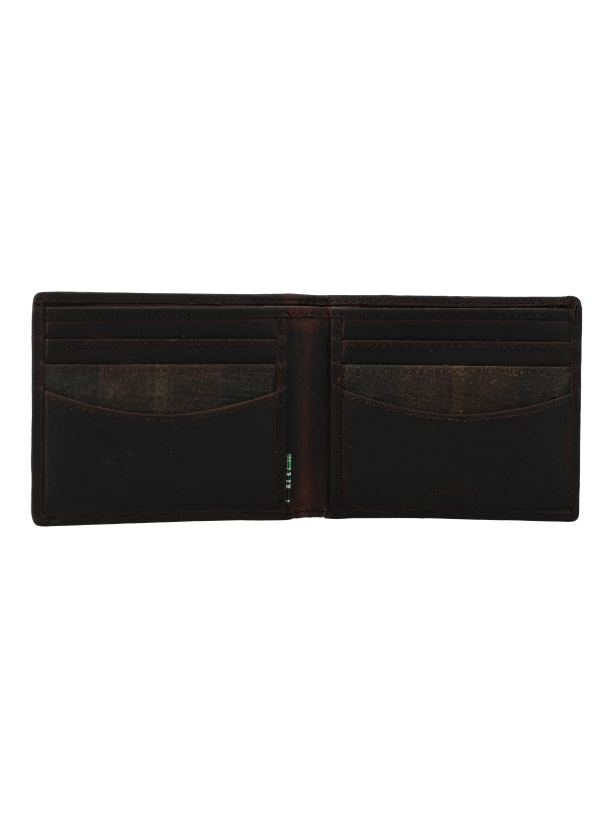 Billetera Canvas Engasado Inglés Y Cuero Hombre Uk Windsor Wallet Café Rockford