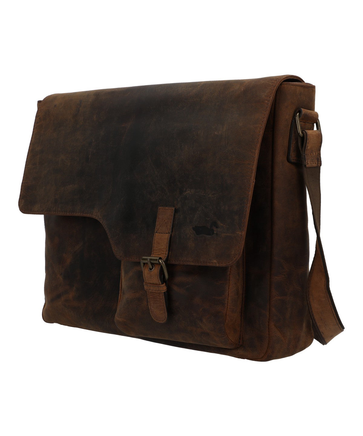 Maletin Cuero Hombre Oh Leclerc Bag Café Rockford