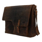 Maletin Cuero Hombre Oh Leclerc Bag Café Rockford