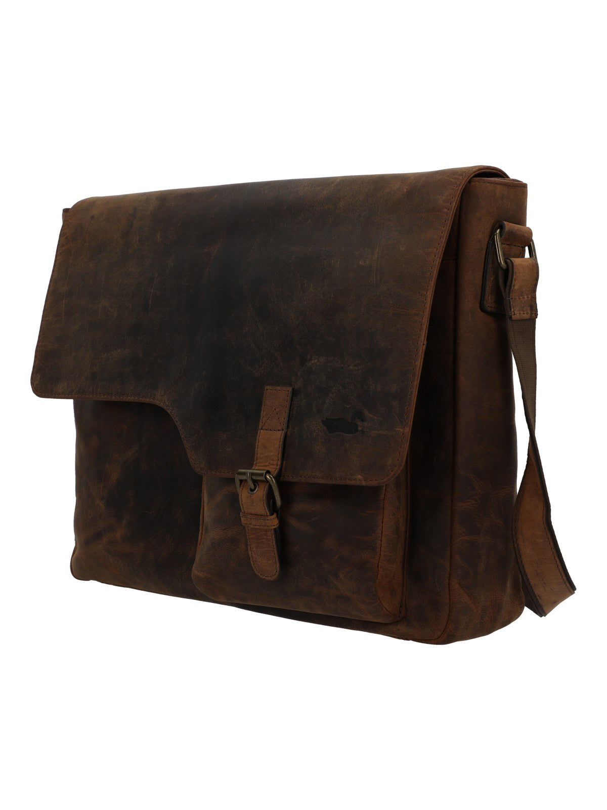 Maletin Cuero Hombre Oh Leclerc Bag Café Rockford