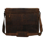 Maletin Cuero Hombre Oh Leclerc Bag Café Rockford