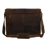 Maletin Cuero Hombre Oh Leclerc Bag Café Rockford